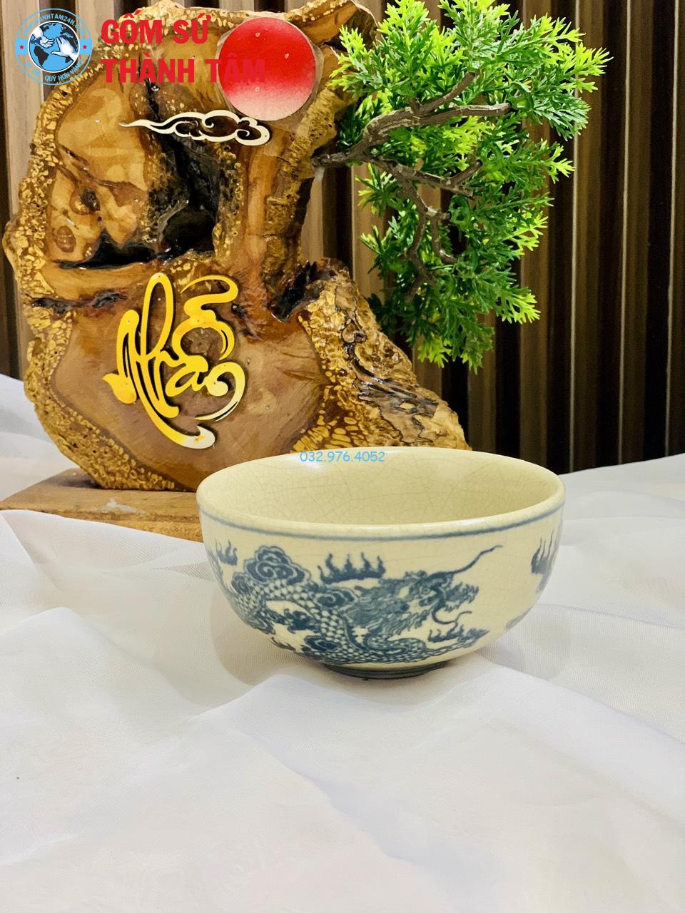 Đồ thờ men rạn tràm cổ rời rồng bát đĩa