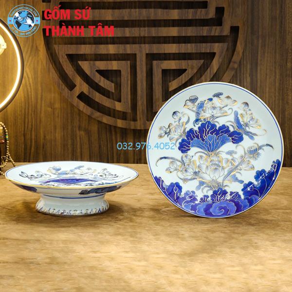 Đồ thờ vẽ vàng rời mâm bồng
