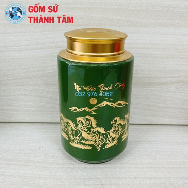 Hộp Chè Dáng Trụ Cao