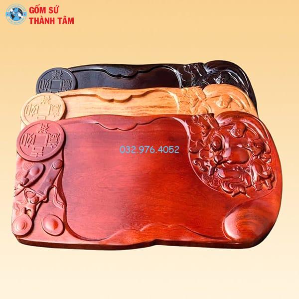 Khay Đựng Ấm Trà Gỗ | Hương Cao Cấp