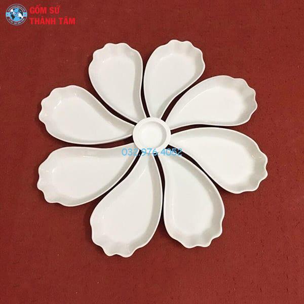 Khay Đựng Đồ Ăn Kiểu Cách | Cánh Hoa Tròn