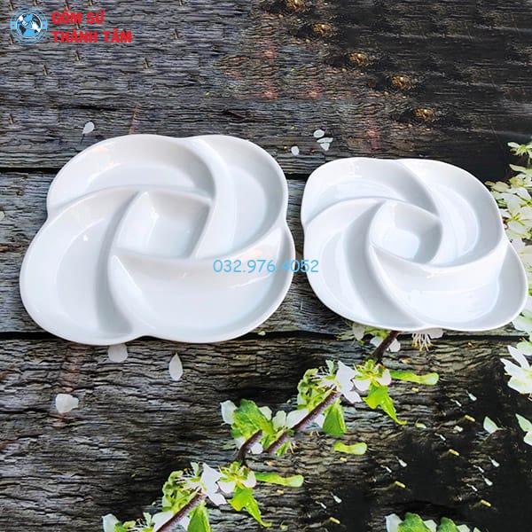 Khay Đựng Đồ Ăn Kiểu Cách | Xoáy Bánh Vuông