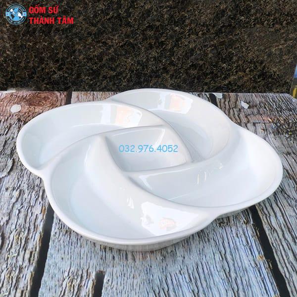Khay Đựng Đồ Ăn Kiểu Cách | Xoáy Bánh Vuông