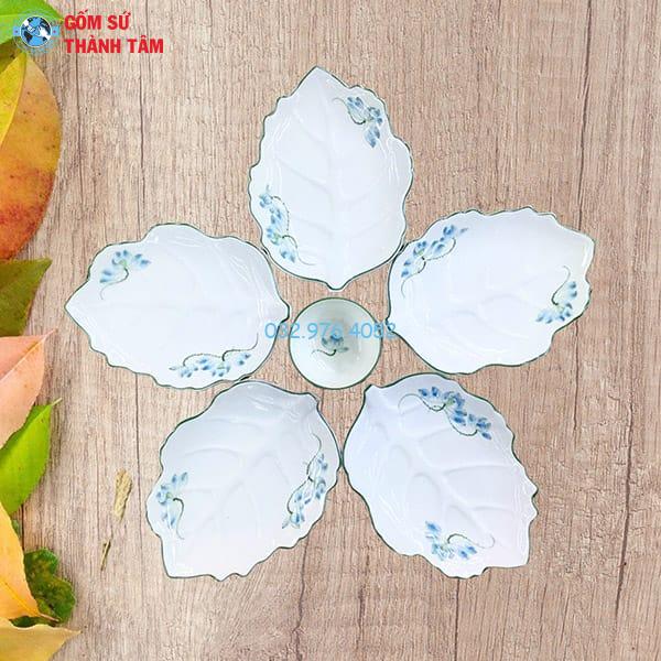Khay Đựng Đồ Ăn Kiểu Cách | Lá Nho