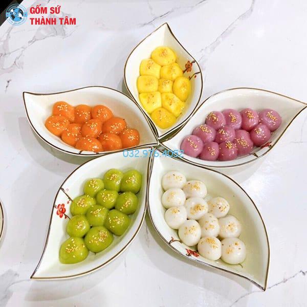 Khay Đựng Đồ Ăn Kiểu Cách | Thuyền Hoa