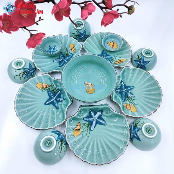 Khay Đựng Đồ Ăn Kiểu Cách | Vỏ Sò