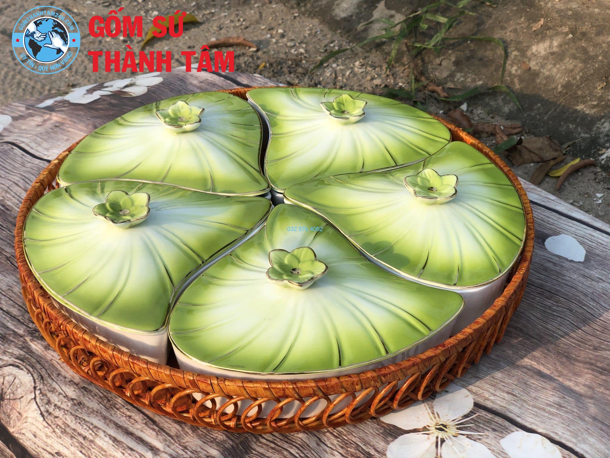 Khay đựng mứt kẹo độc đáo