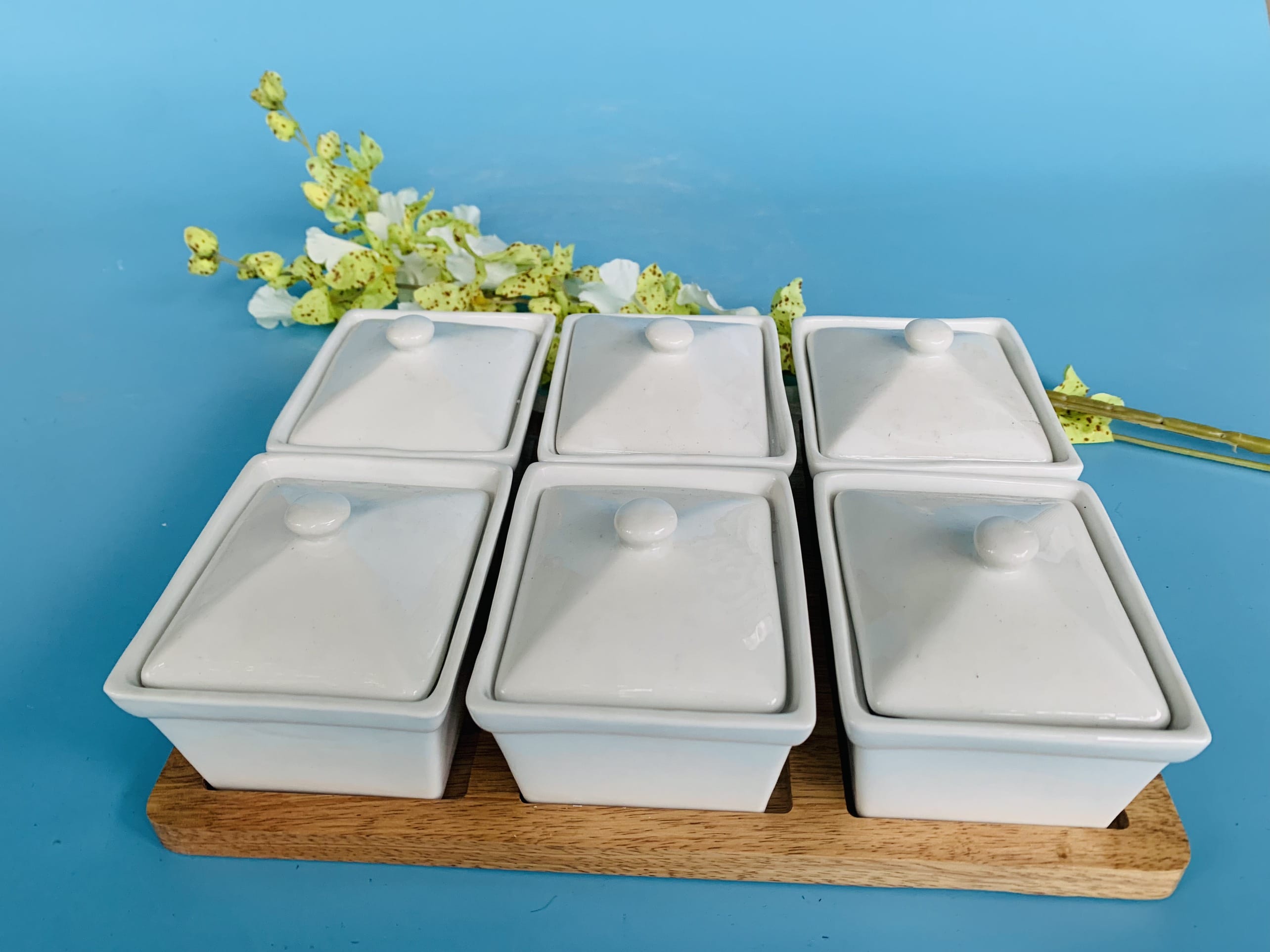 Khay đựng mứt kẹo khay mứt vuông