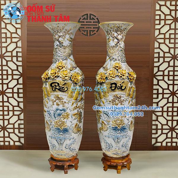 lộc bình gốm bát tràng