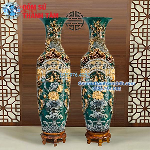 lộc bình gốm sứ bát tràng