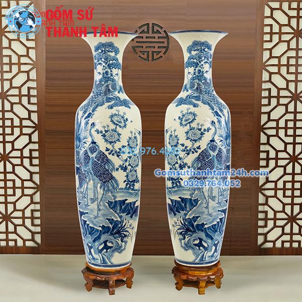 lọ lục bình đẹp Bát Tràng