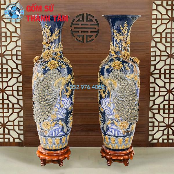Lục bình đắp nổi xanh dương vinh hoa phú quý