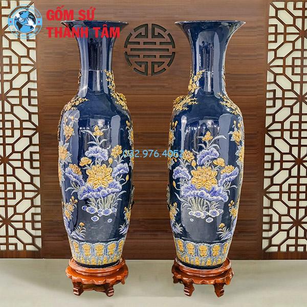 Lục bình đắp nổi xanh dương vinh hoa phú quý