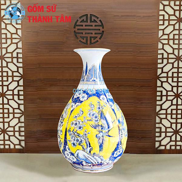 Lục Bình Tỳ Bà Vẽ Vàng Đa Dạng