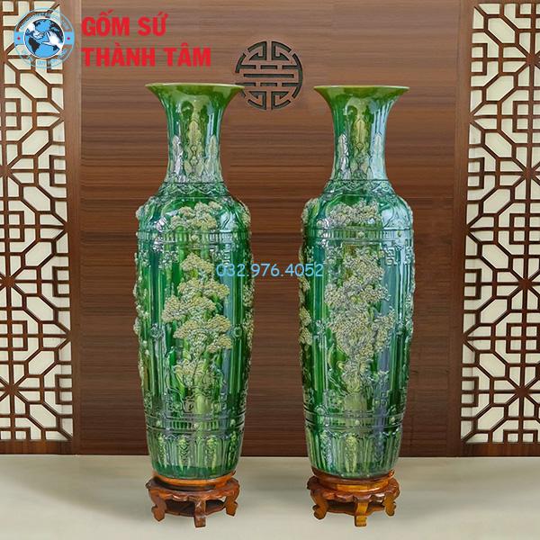 Lục Bình Xanh Ngọc Trơn Tứ Qúy