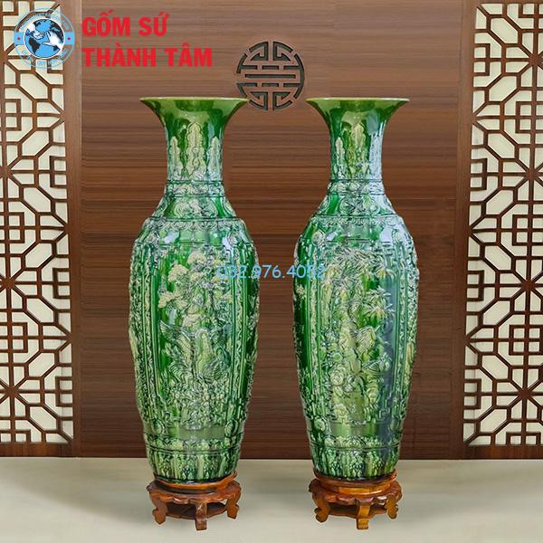 Lục Bình Xanh Ngọc Trơn Tứ Qúy