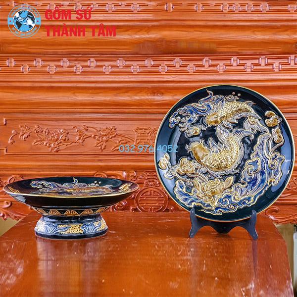 Mâm Bồng Bát Tràng Bản Mệnh Rồng