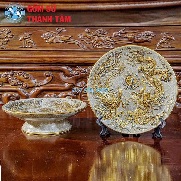 Mâm Bồng Bát Tràng Bản Mệnh Rồng