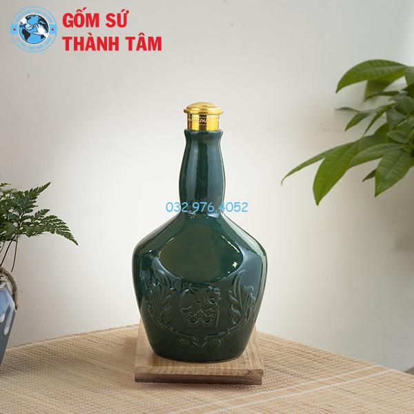 Nậm Rượu Chivas Bóng Xanh