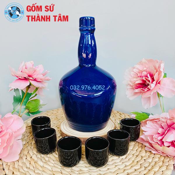 Nậm Rượu Chivas Bóng Xanh