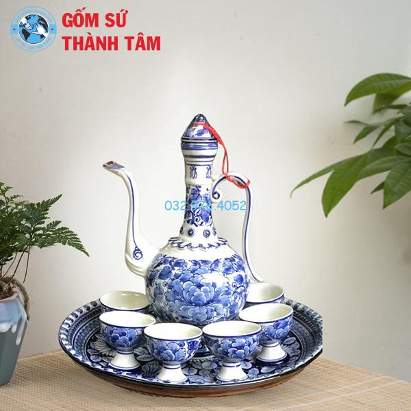 Nậm Rượu Cổ Dáng Cao