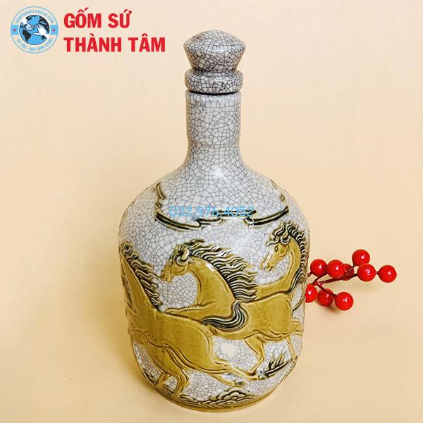 Nậm Rượu Cổ Men Rạn