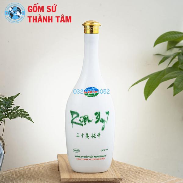 Nậm Rượu Trăng 1 Bầu Dáng Đứng