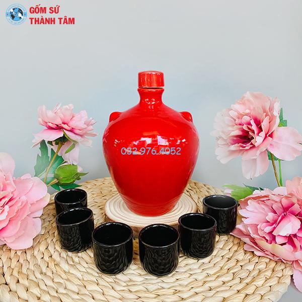 Nậm Rượu Vấu đỏ