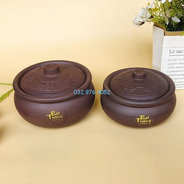 Nồi Niêu Đất Gốm Nâu