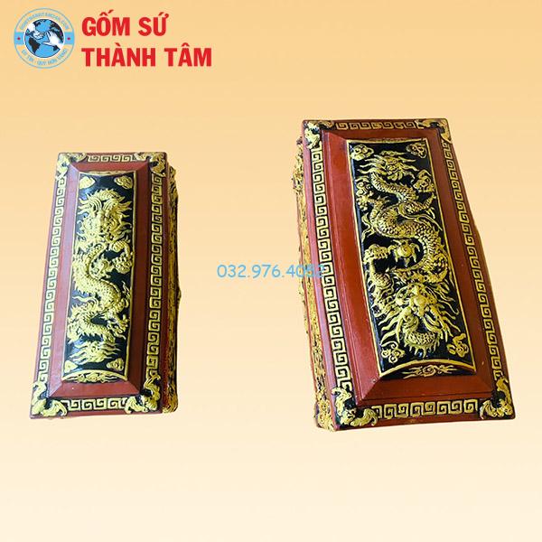 Quách Tiểu Nhũ Vàng Rồng Dáng Đứng Khắc Nổi
