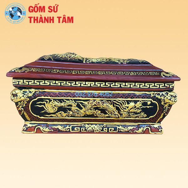 Quách Tiểu Nhũ Vàng Rồng Dáng Phình Khắc Nổi