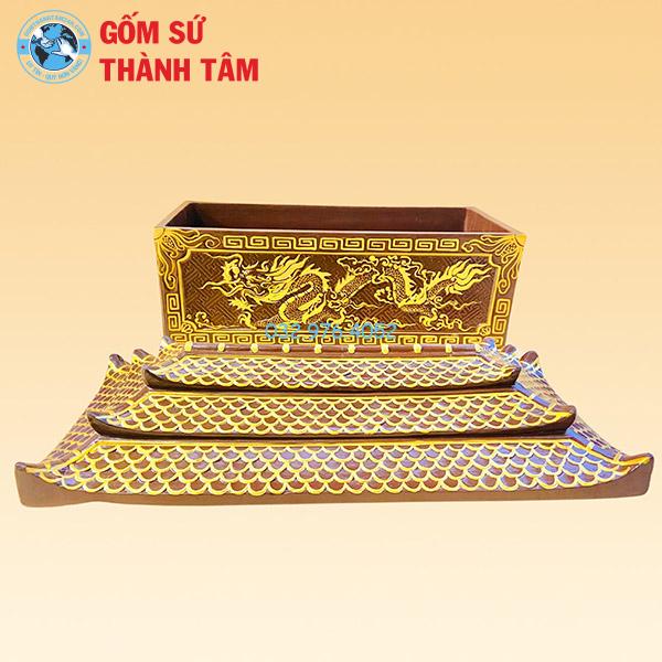 Quách Tiểu Vẽ Vàng Rồng Khắc Nổi