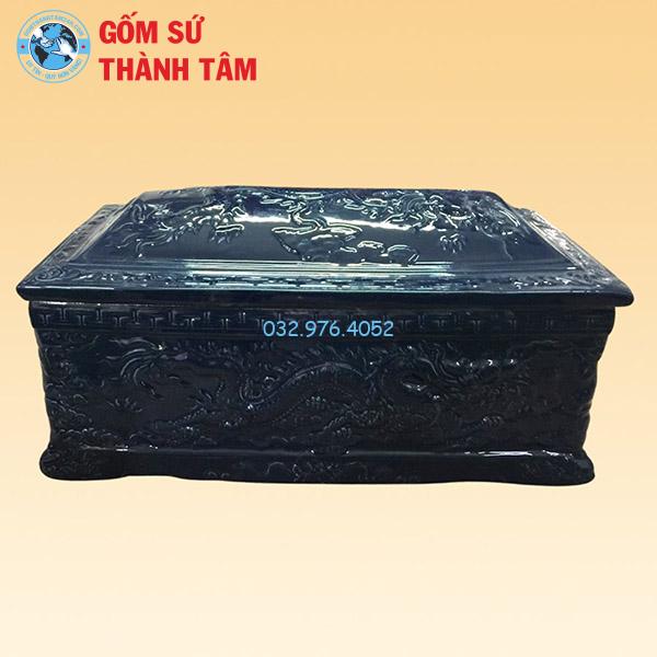Quách Tiểu Xanh Dương Khắc Nổi