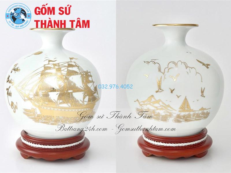 Gốm sứ Thành Tâm là địa chỉ uy tín cho người đam mê bình hút tài lộc