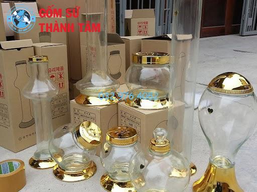 Khi chọn bình, hãy ưu tiên thủy tinh borosilicate hoặc thủy tinh soda-lime
