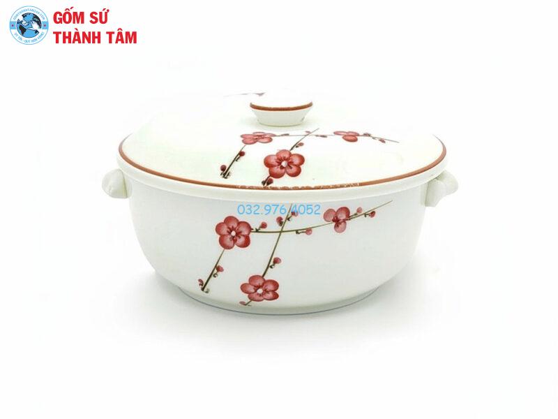 Nồi đất Bát Tràng vẽ tay