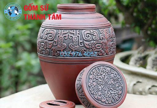 Sử dụng bình ngâm gốm sứ có nhiều ưu điểm vượt trội hơn các loại bình khác