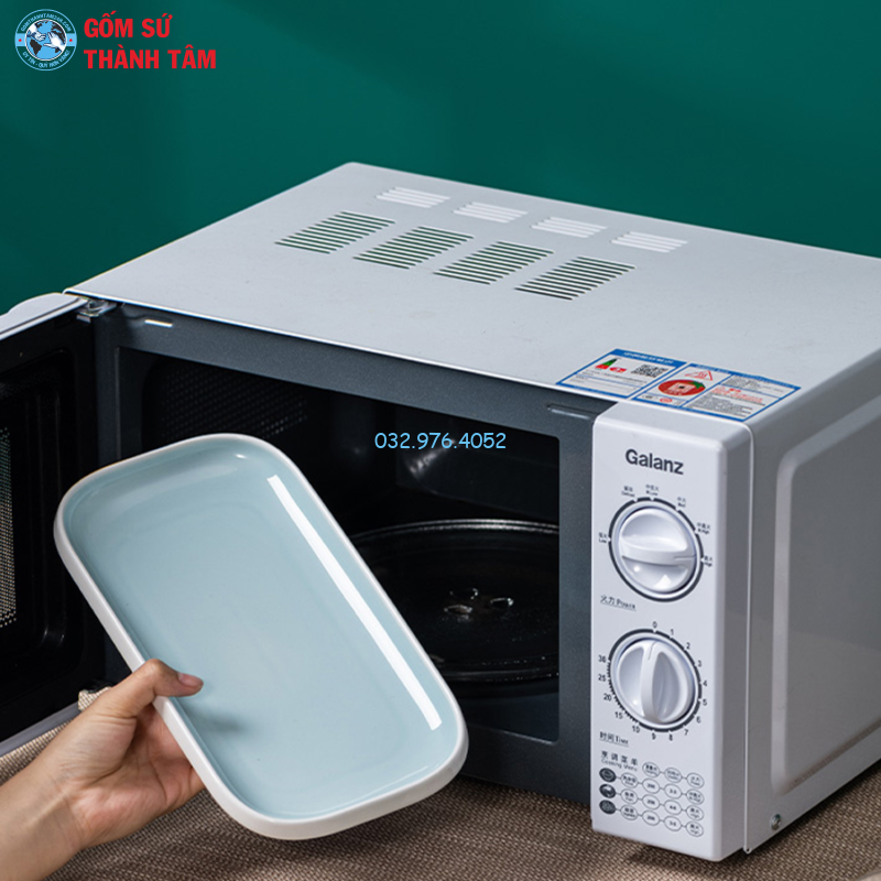 Đĩa sứ có cho vào lò vi sóng được không? Những lưu ý cần biết