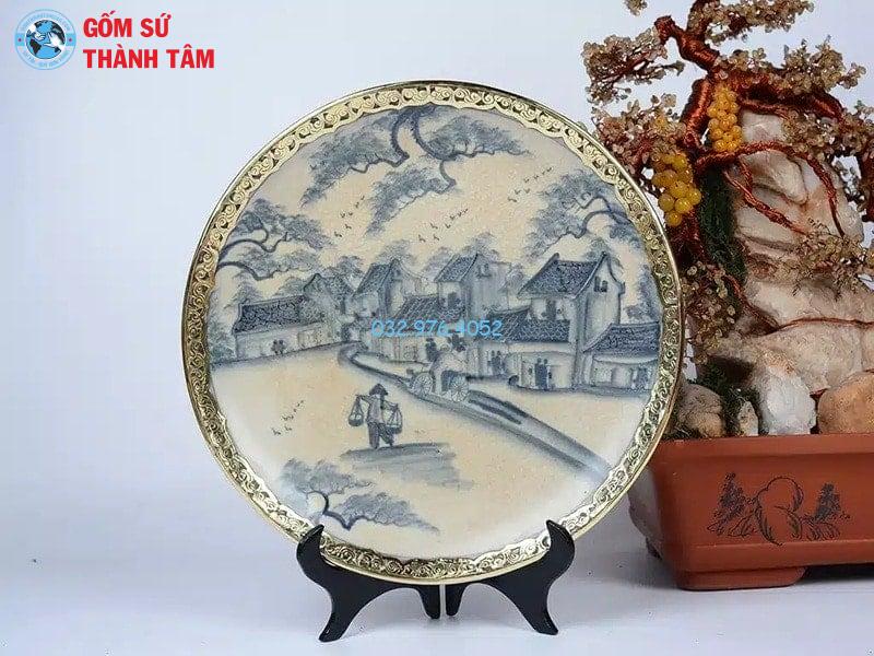 Tại sao nên chọn đĩa sứ lưu niệm làm quà tặng doanh nghiệp?