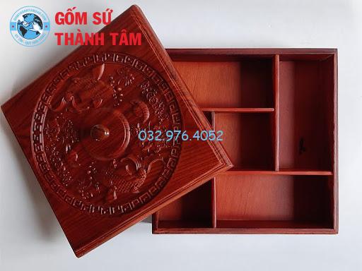 Khay Đựng Mứt Gỗ Hương: Vẻ Đẹp Vượt Thời Gian, Đón Lộc Đầu Năm
