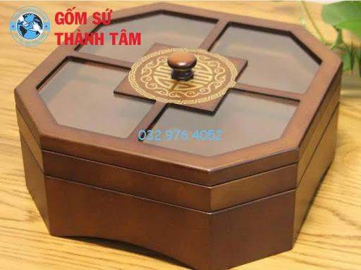 Khay đựng mứt gỗ hương có nhiều loại giúp bạn dễ dàng lựa chọn