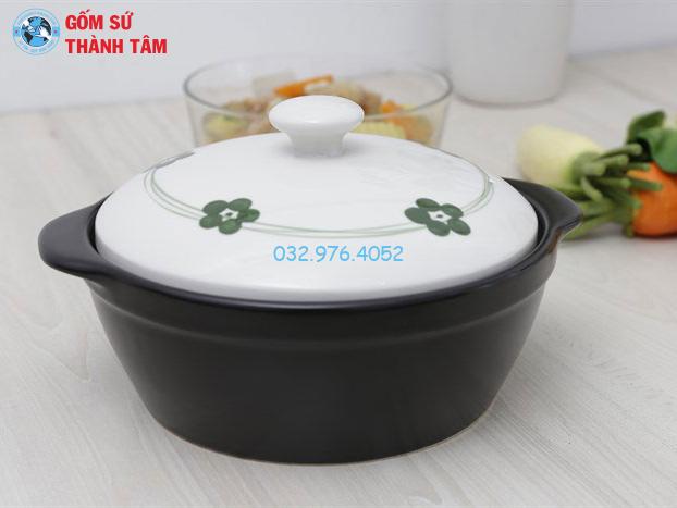 Nồi đất Bát Tràng vẽ tay