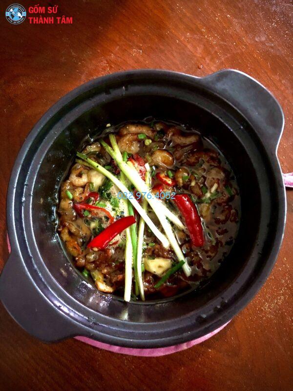 nồi đất kho cá