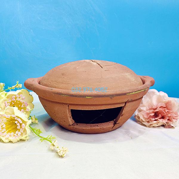Nồi xông có men gốm sứ bát tràng